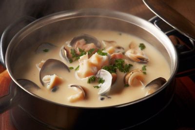 Sous Vide Clam Chowder