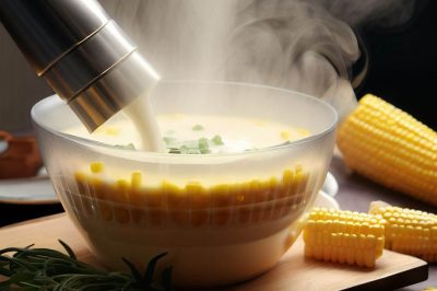 Sous Vide Corn Chowder