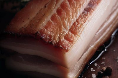 Sous Vide Cured Pork Belly