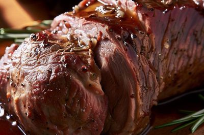 Sous Vide Marinated Lamb