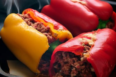 Sous Vide Stuffed Peppers