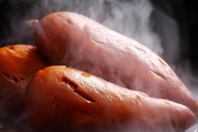 Sous Vide Sweet Potatoes