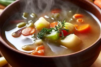 Sous Vide Vegetable Soup