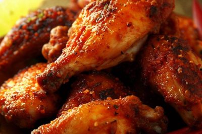 Spicy Baked Chicken Wings