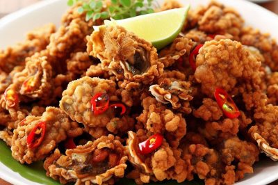 Spicy Fried Oysters