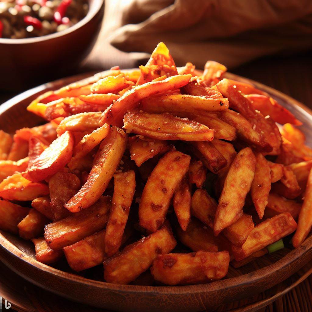 Spicy Fried Yams