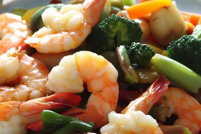 Stir-Fried Shrimp and Vegetables
