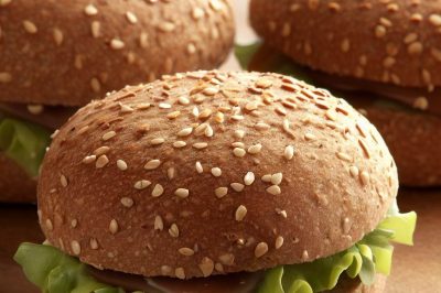 Whole Grain Hamburger Buns