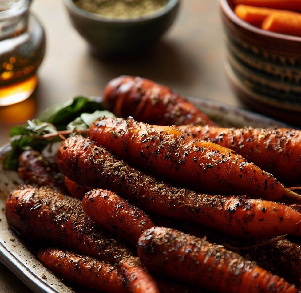 Lebanese Roasted Carrots with Za’atar