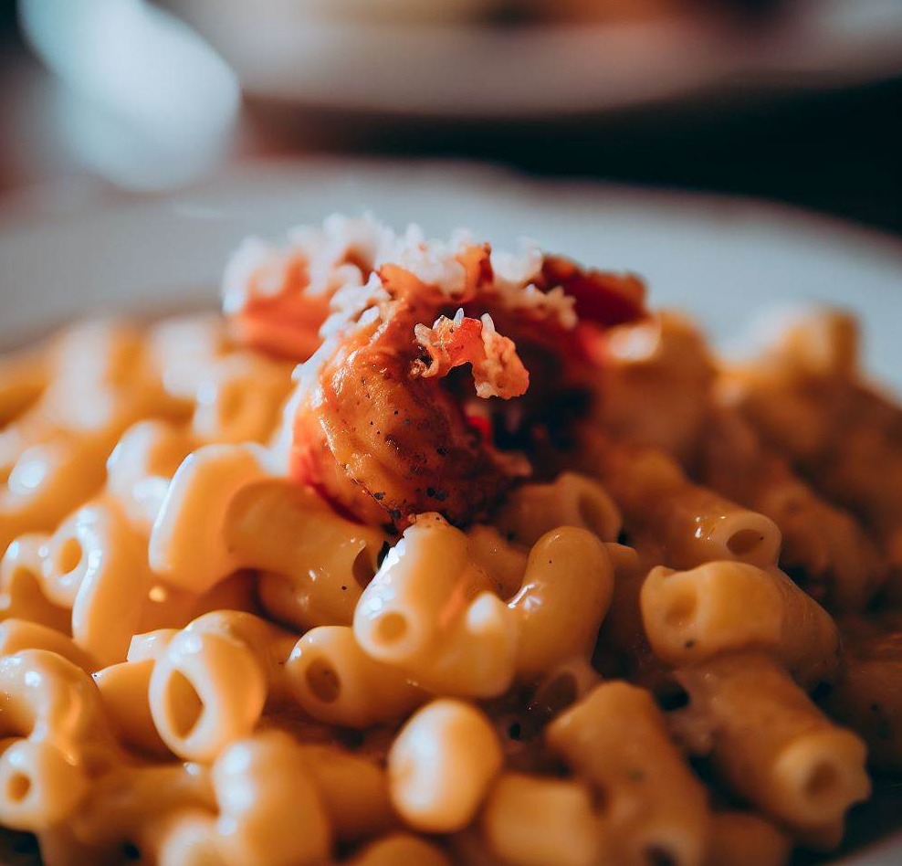 Oil-Free Lobster Mac and Cheese