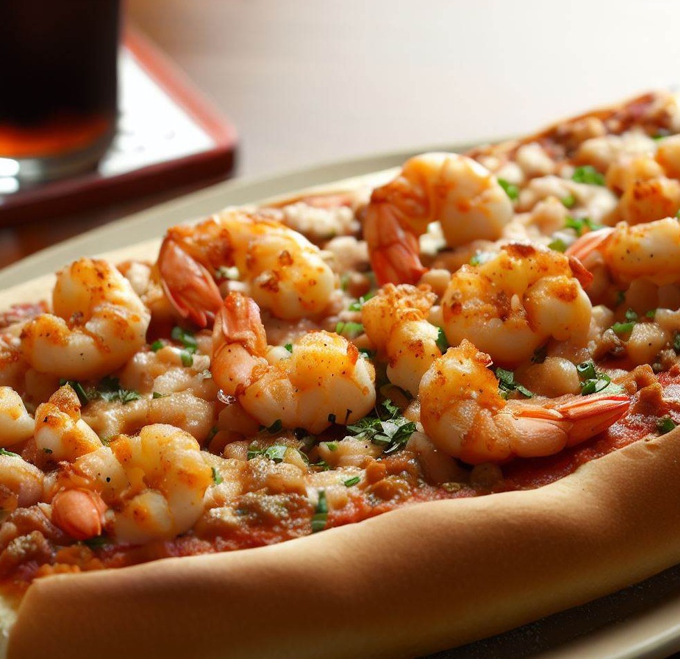 Shrimp Po’ Boy Pizza