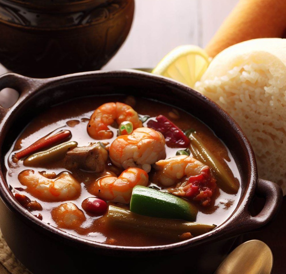 Sous Vide Crab Gumbo